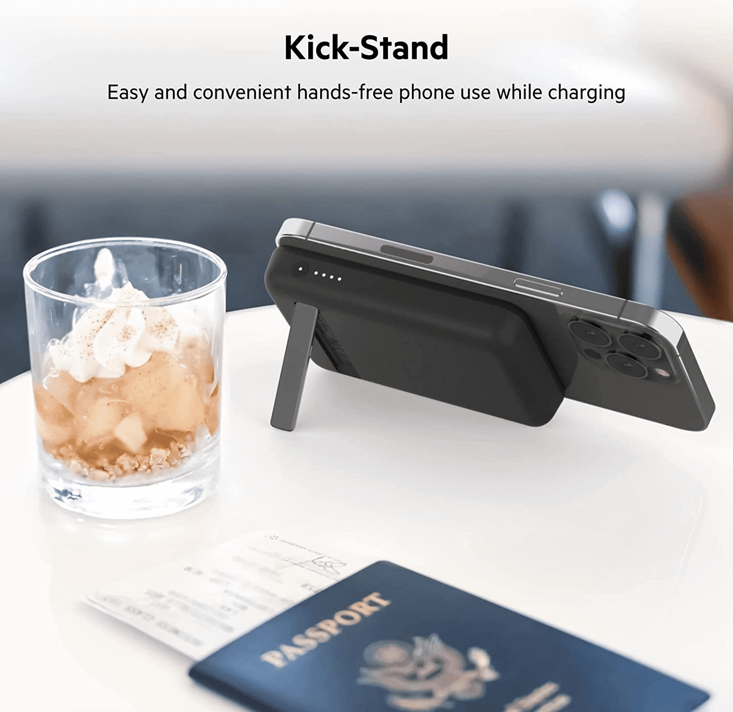 MagCharge P100 Magsafe Wireless Powerbank 10,000 mAh | 22.5W Fast Charge | Magnetic Powerbank for iPhone 12 & Above