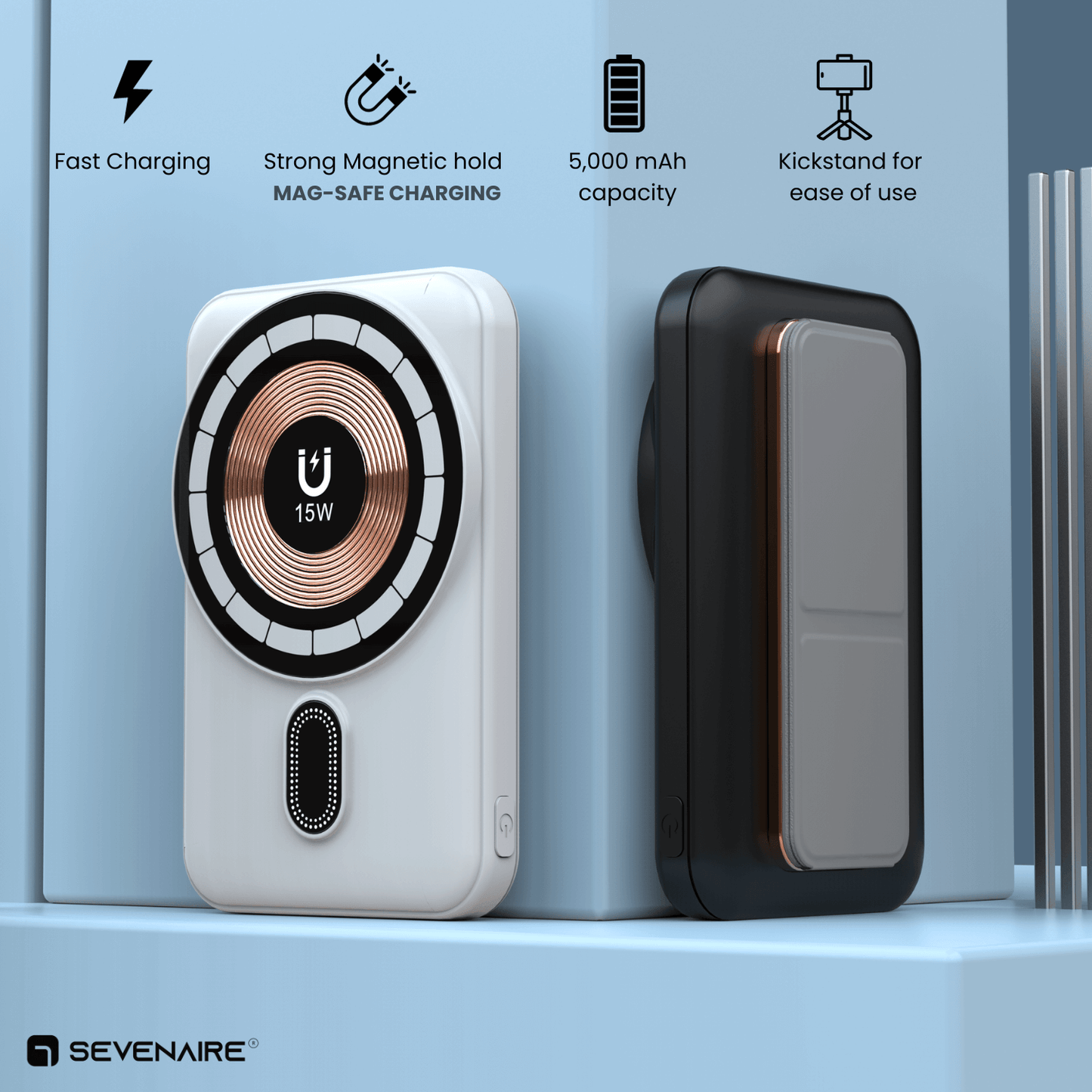 P50 Magsafe Power bank with Stand | 5000 mAh