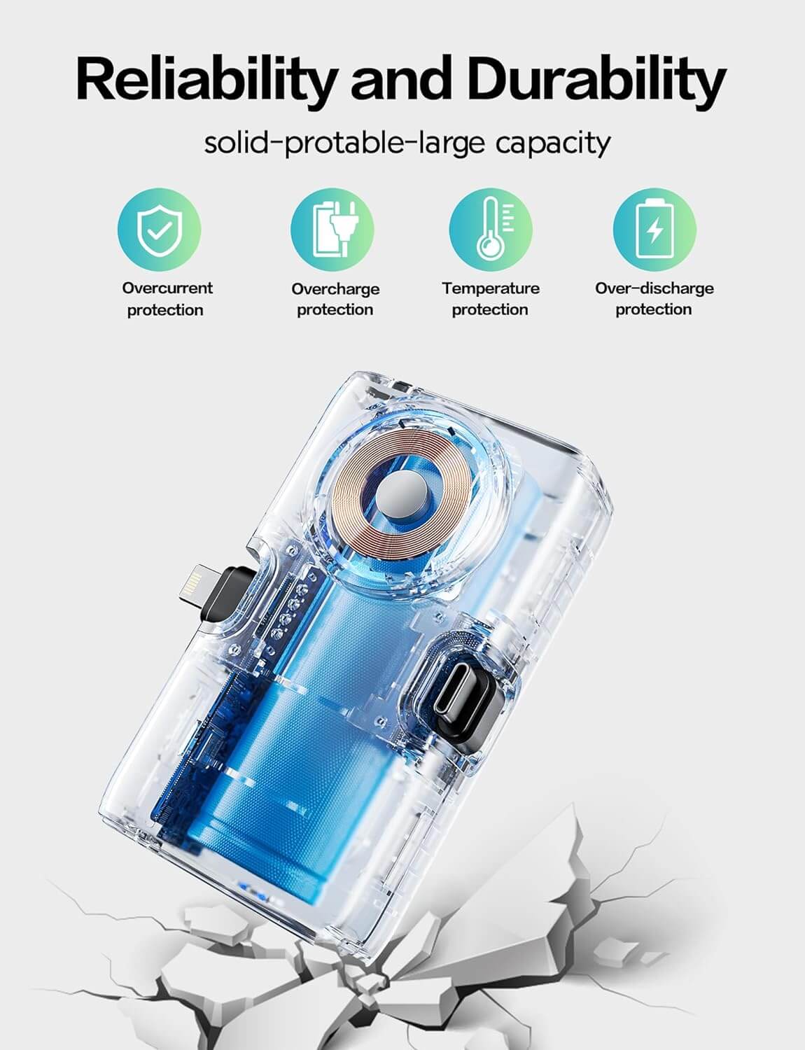 P70 Dual Port 2-in-1 Powerbank