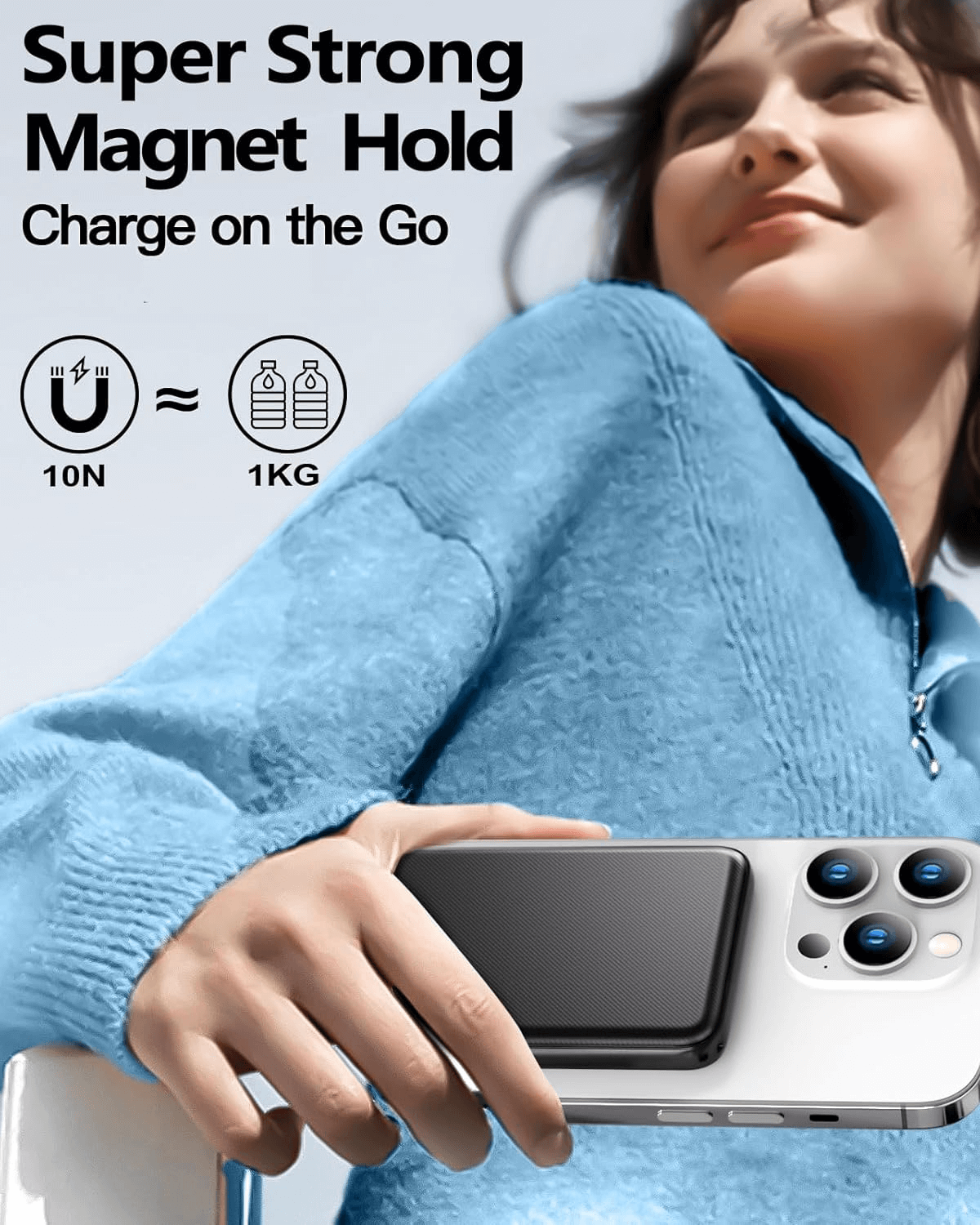 P130 3-in-1 Magsafe Power Bank with Apple Watch Charger