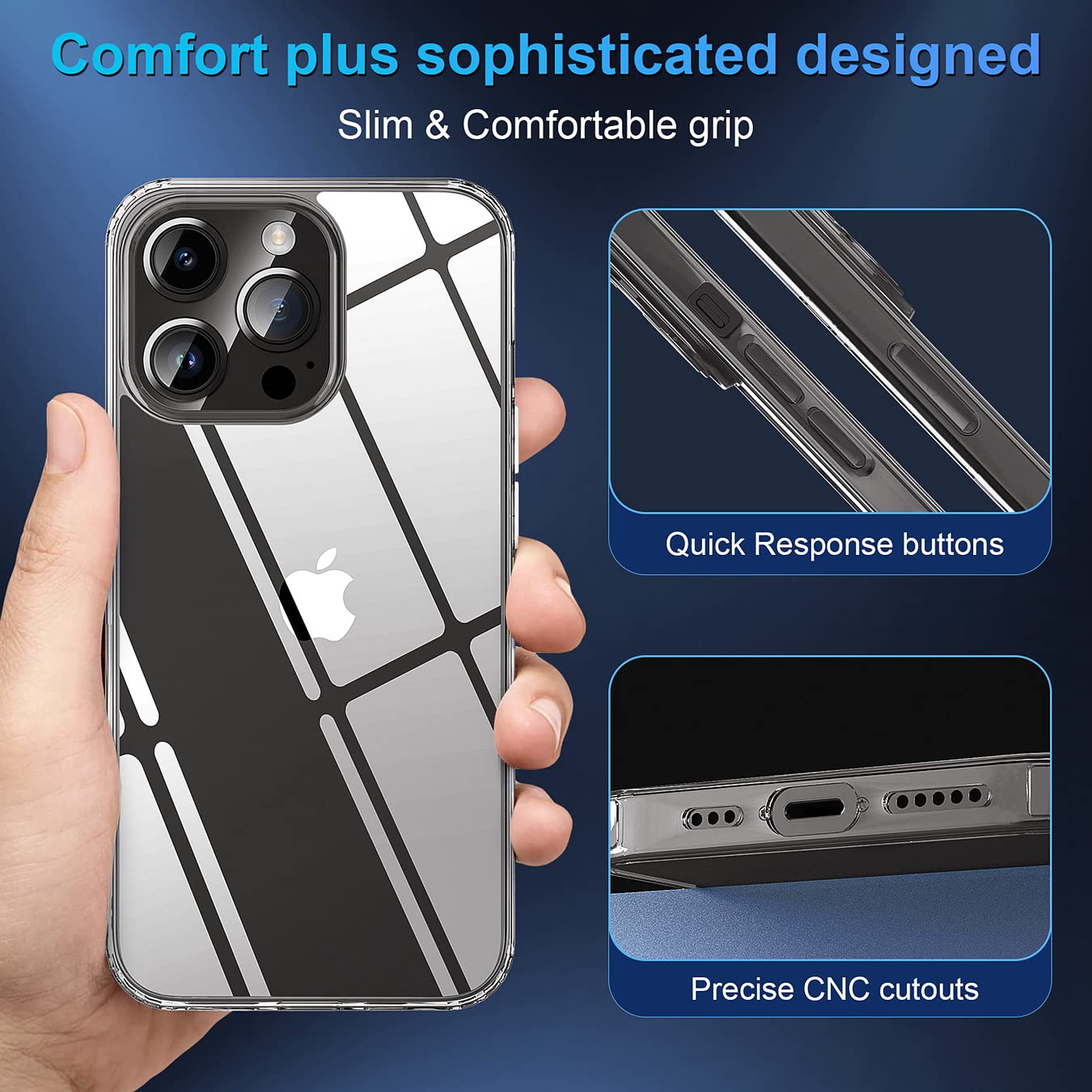 Magsafe Clear Cases for iPhone 13/ 13 Pro Max/ 14 Pro/ 14 Pro Max