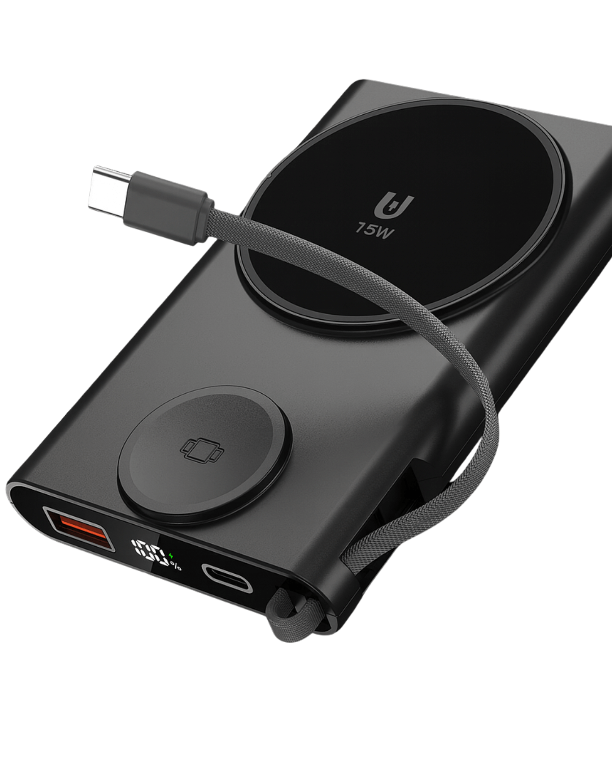 P130 3-in-1 Magsafe Power Bank with Apple Watch Charger