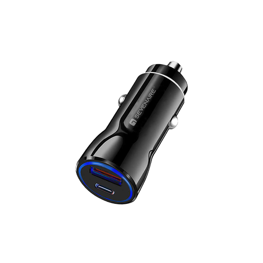 QC-PD Port Rapid Car Charger with 20W Fast Charging
