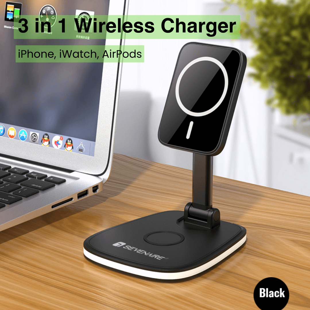 MagCharge 3-in-1 Wireless Charging DOCK (D1850)