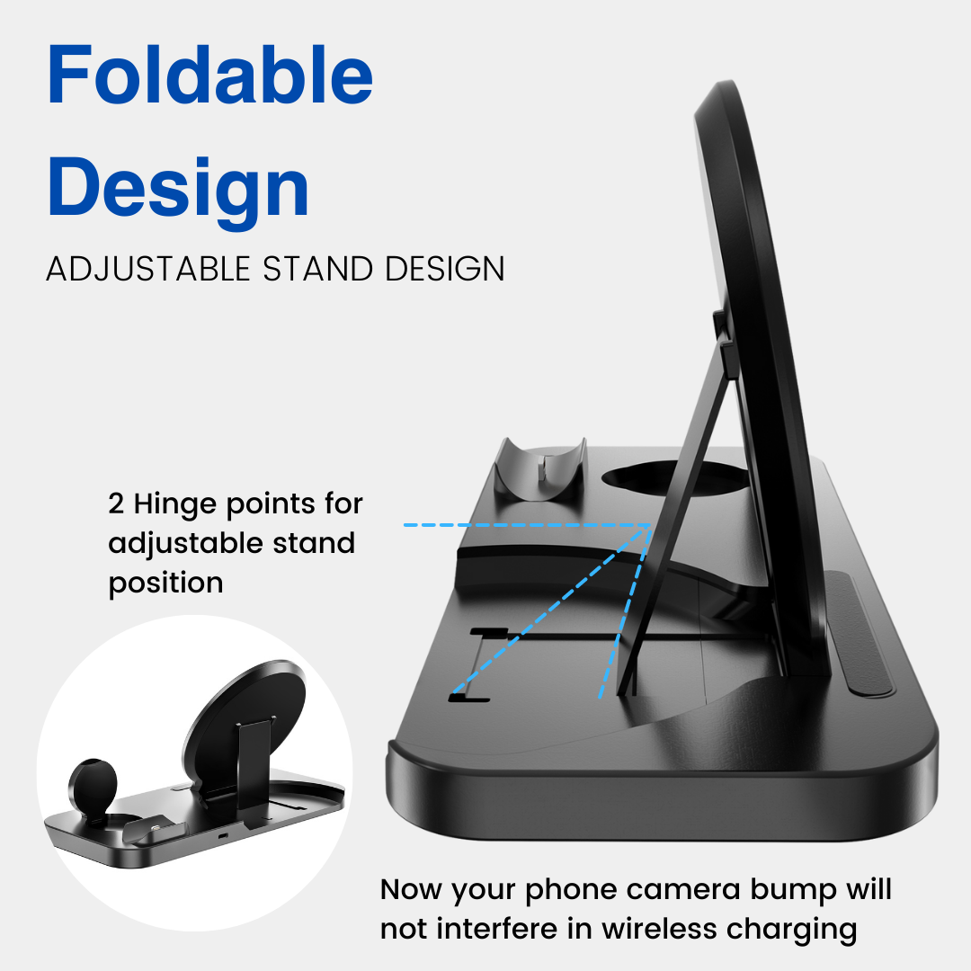 3-in-1 Wireless Charging DOCK (D1700)