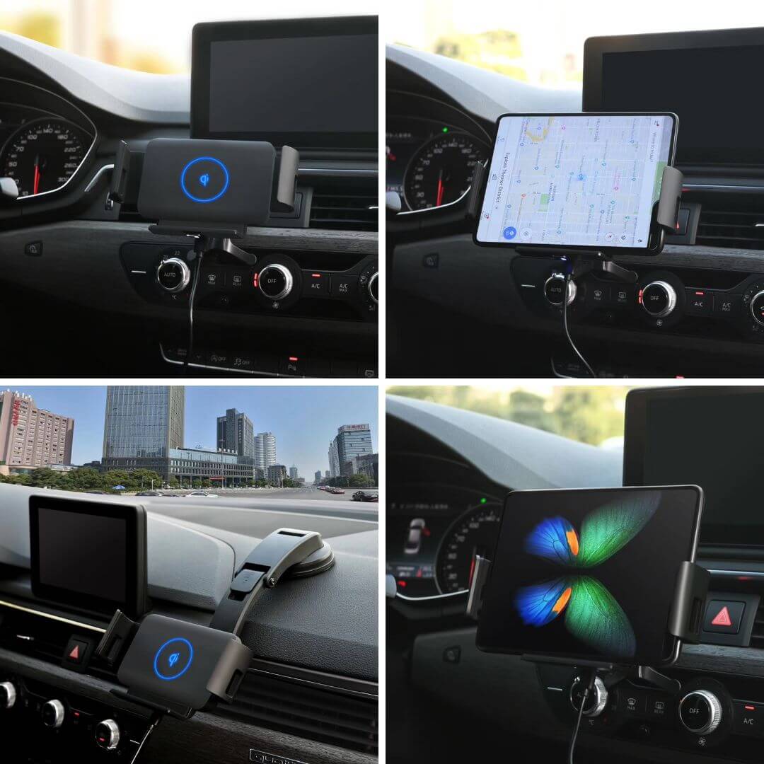 S1 Wireless Car Charger with 15W Fast Charging