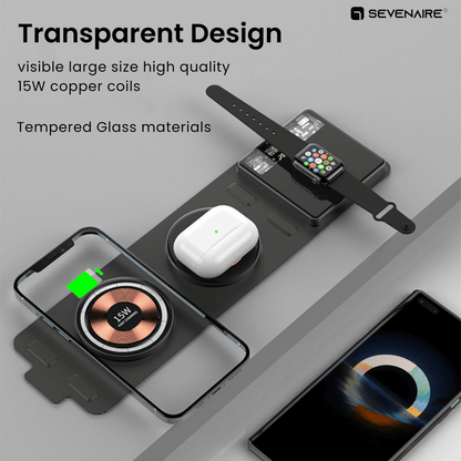 MagCharge 3-in-1 Foldable Wireless Charger (D2050)