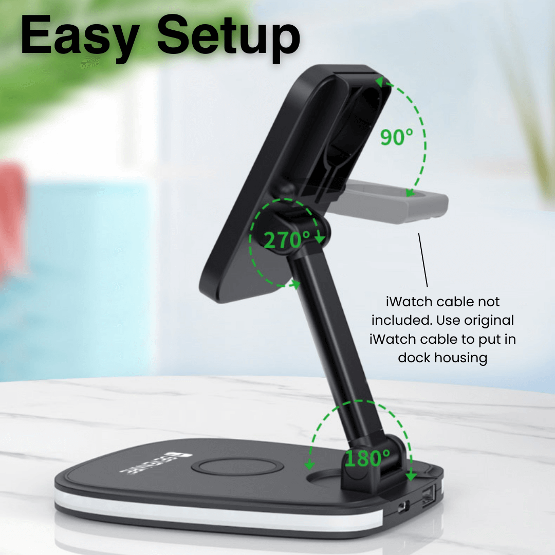 MagCharge 3-in-1 Wireless Charging DOCK (D1850)