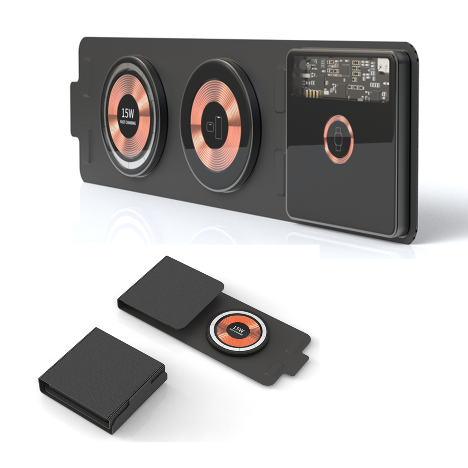 MagCharge 3-in-1 Foldable Wireless Charger (D2050)