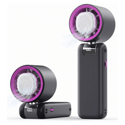 Mini Portable Handheld Fan with Ice Cooling