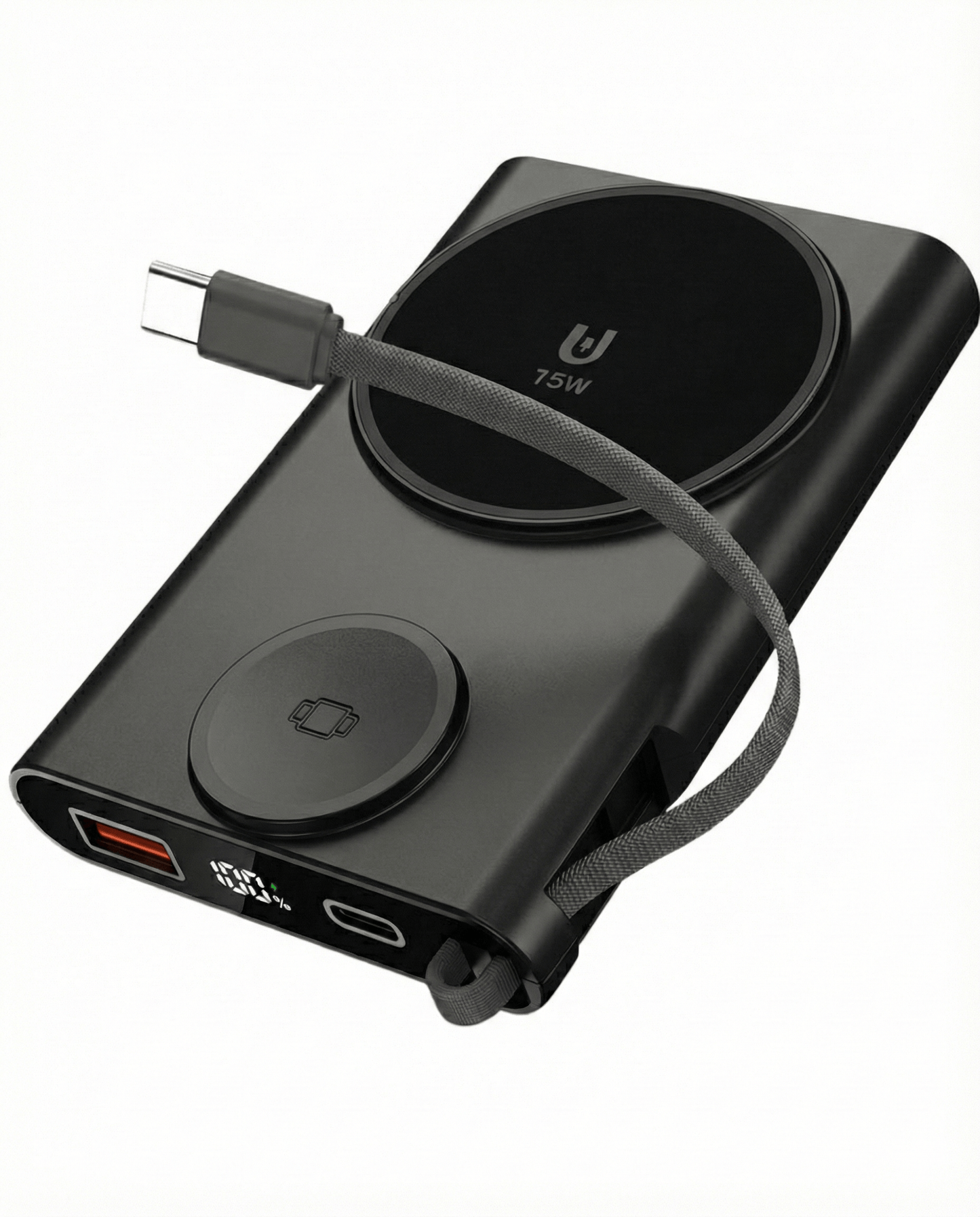 P130 3-in-1 Magsafe Power Bank with Apple Watch Charger