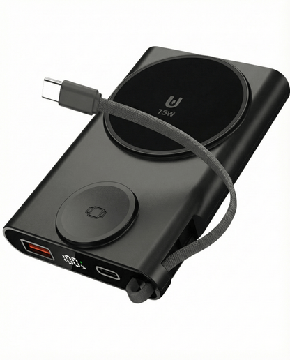 P130 3-in-1 Magsafe Power Bank with Apple Watch Charger