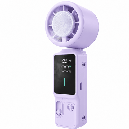 SS39 Portable Handheld Fan with Ice Touch Cooling