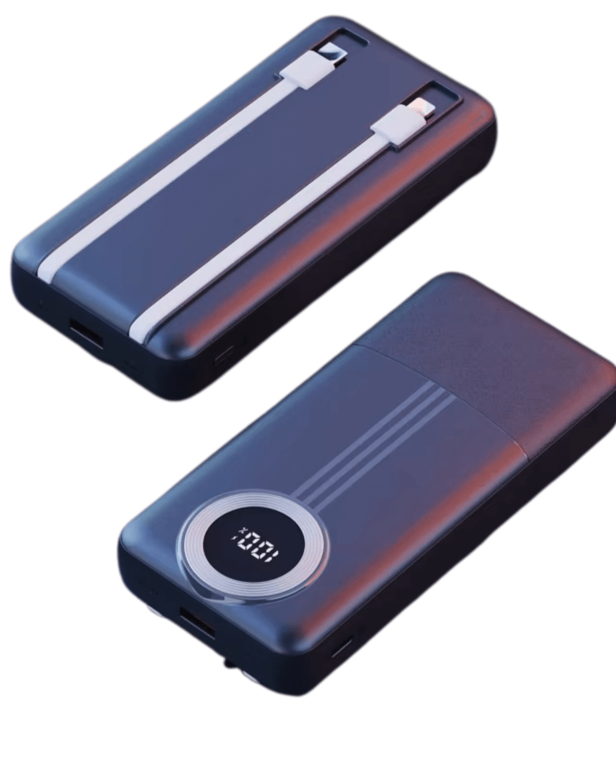 P200 Powerbank | Built-in Type C & Lightning Cables | 20000mAh