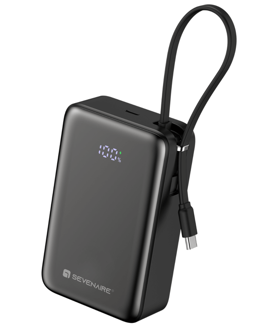 65W 20000mAh Laptop Powerbank, with Built-in 65W Type-C Cable (LP65)