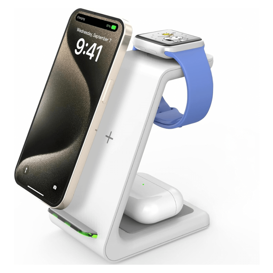 3-in-1 Wireless Charging DOCK [D1450]
