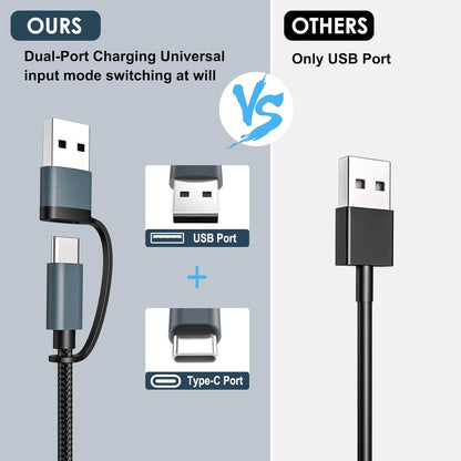 3 in 2 Charging Cable for Apple Watch Charger, 100W PD cable