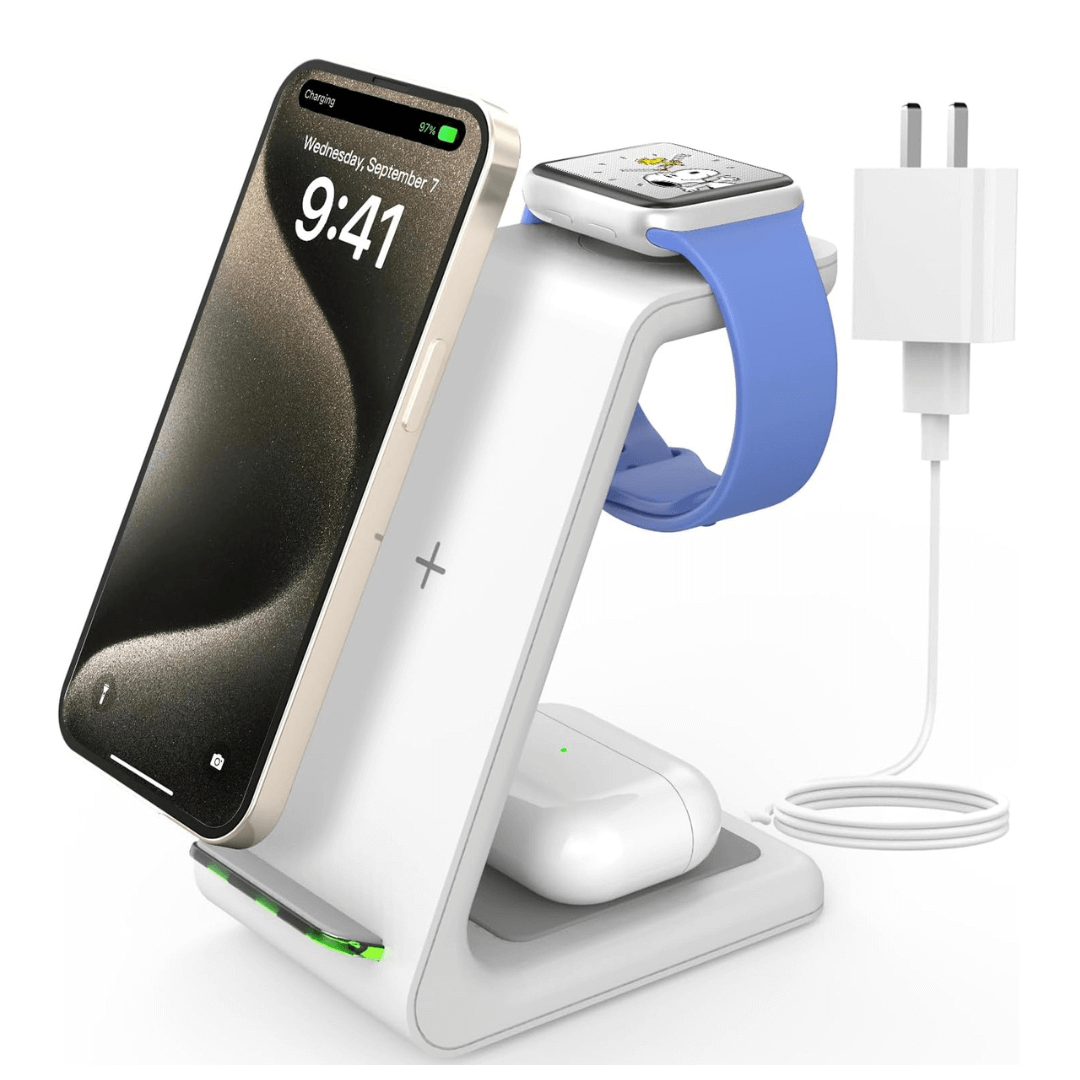 3-in-1 Wireless Charging DOCK [D1450]