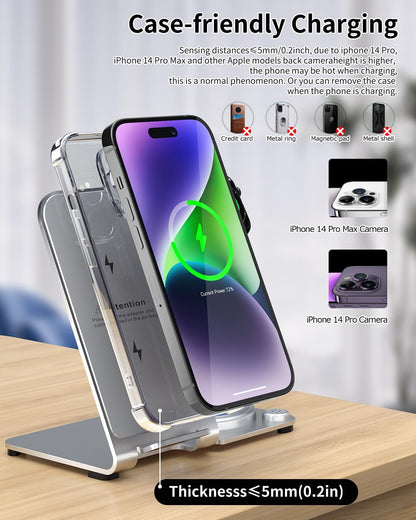 MagCharge 3-in-1 Wireless Charging Stand (D2080)