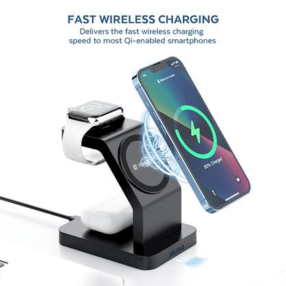 MagCharge 3-in-1 Wireless Charging DOCK (D1870)