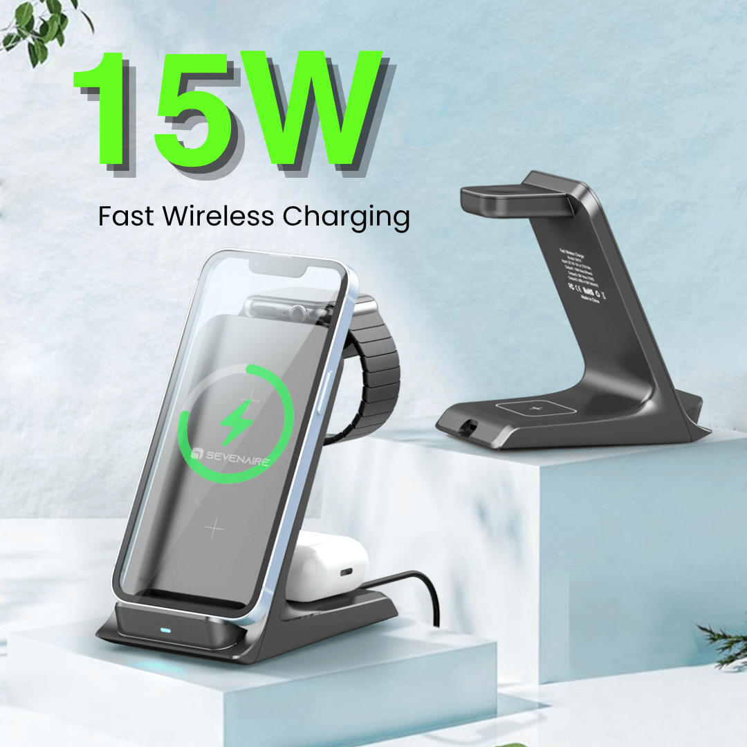 3-in-1 Wireless Charging DOCK [D1450]