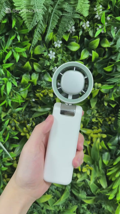 Mini Portable Handheld Fan with Ice Cooling