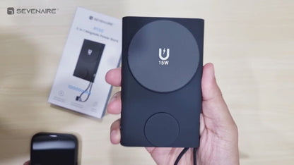 P130 3-in-1 Magsafe Power Bank with Apple Watch Charger
