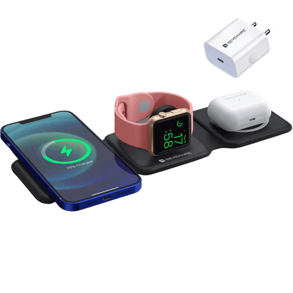 MagCharge 3-in-1 Foldable Wireless Charger (D1900)