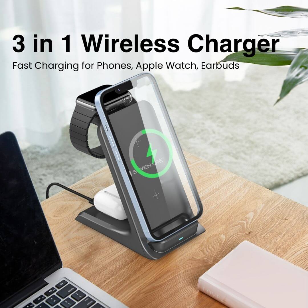 3-in-1 Wireless Charging DOCK [D1450]
