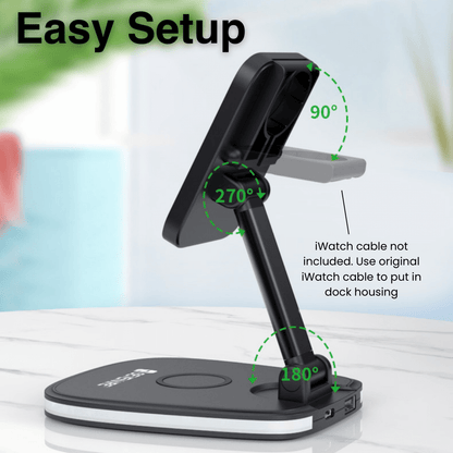 MagCharge 3-in-1 Wireless Charging DOCK (D1850)