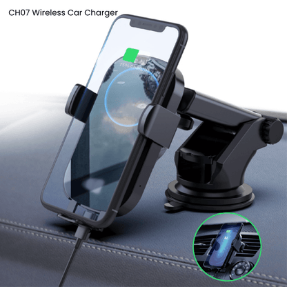 CH07 Wireless Car Charger 15W Fast Charging